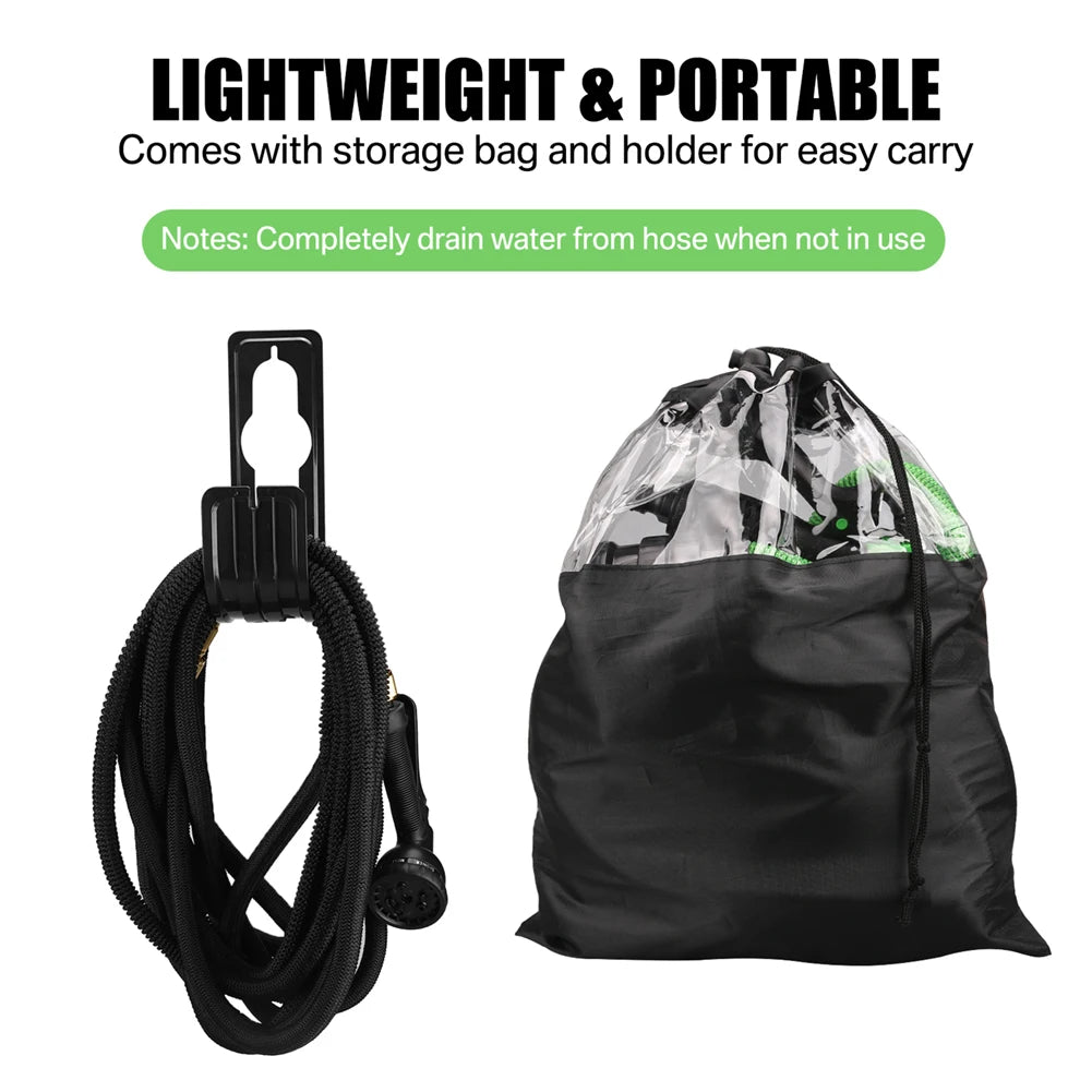 FlexFlow Pro™ Expandable Garden Hose – Lightweight, Tangle-Free & Kink-Proof