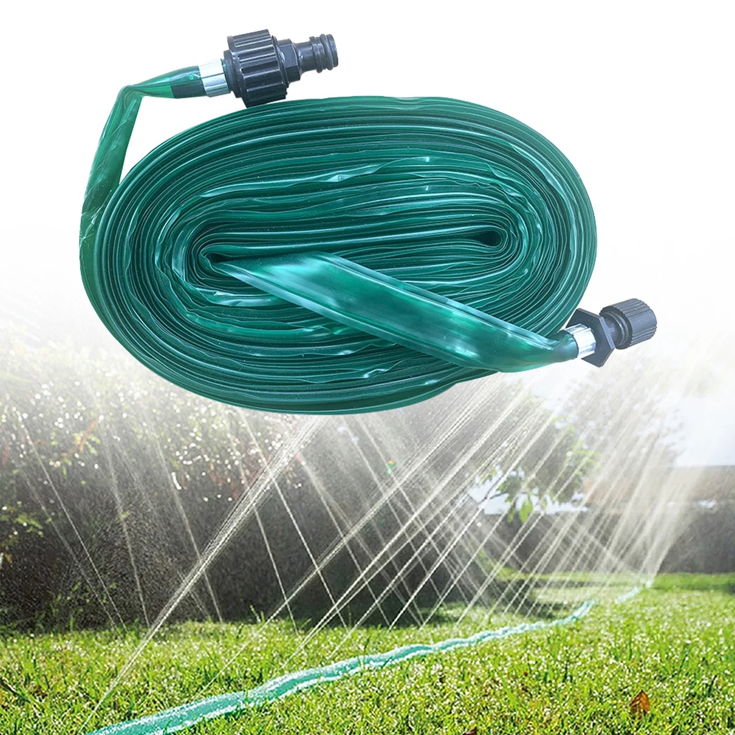 Sprinkler Soaker Hose – Flexible Garden Lawn Irrigation
