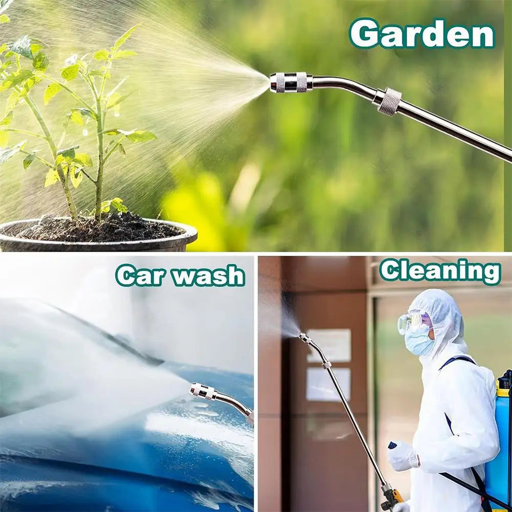 Metal Garden Watering Wand 72cm  – Long Reach Spray Lance