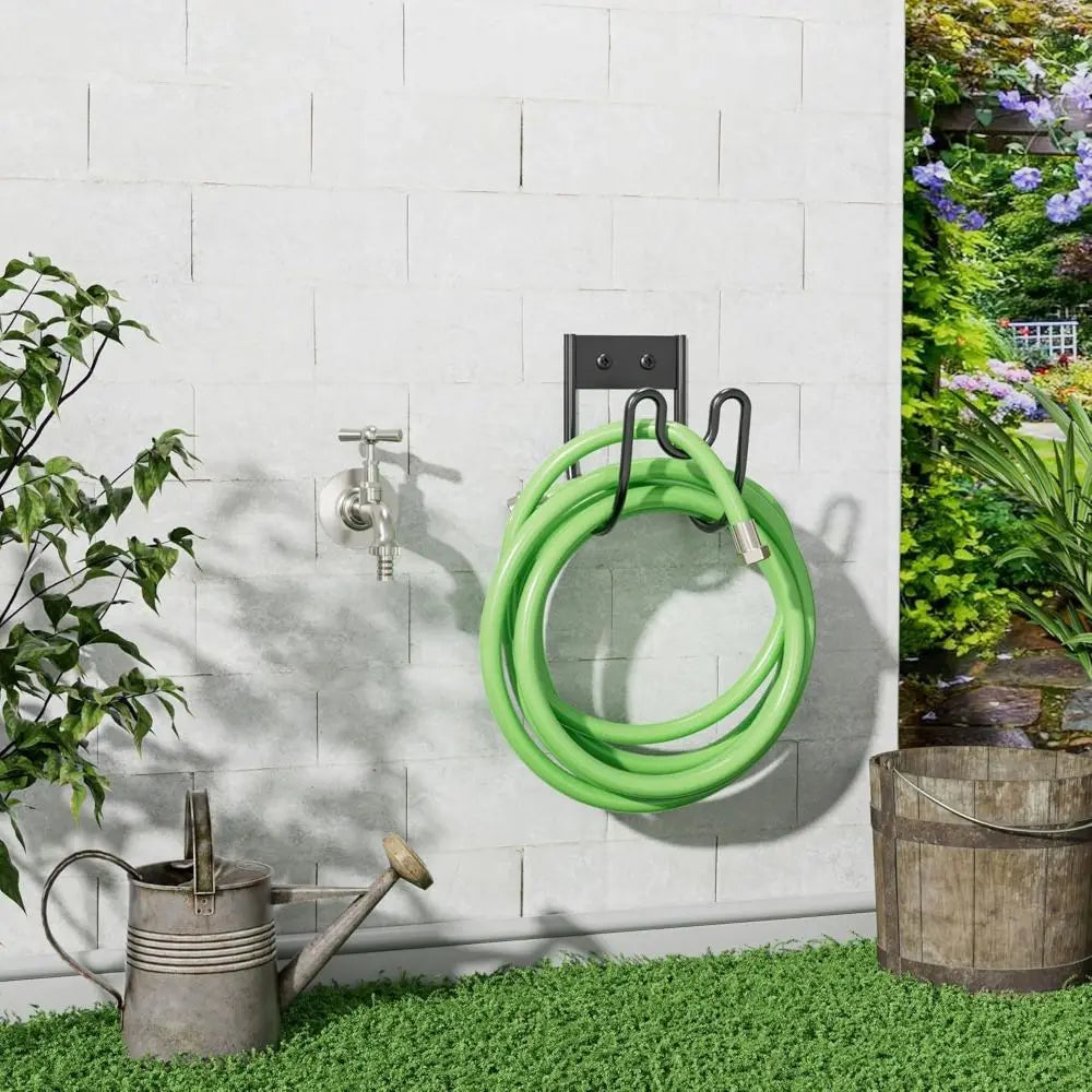 Heavy Duty Wall Mount Garden Hose Holder
